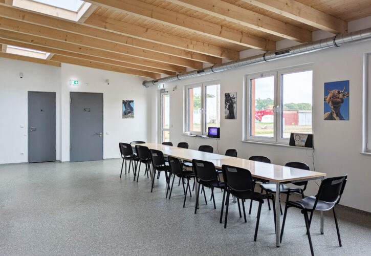 Neue Gemeinschaftsräume für das Team vom Rinderstall
