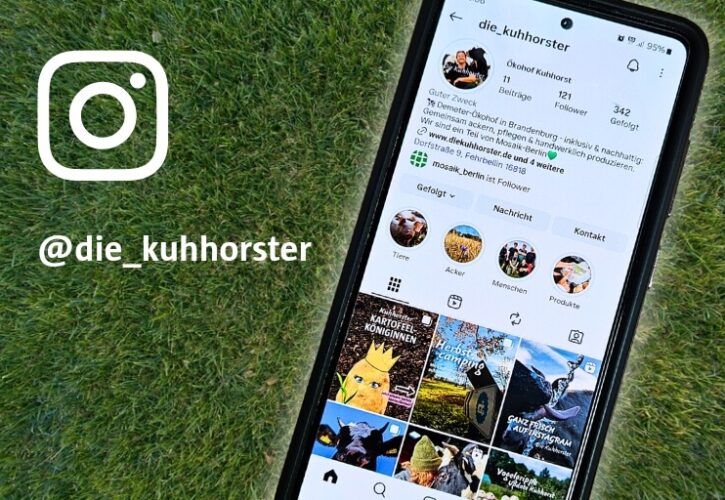 Wir sind bei Instagram!